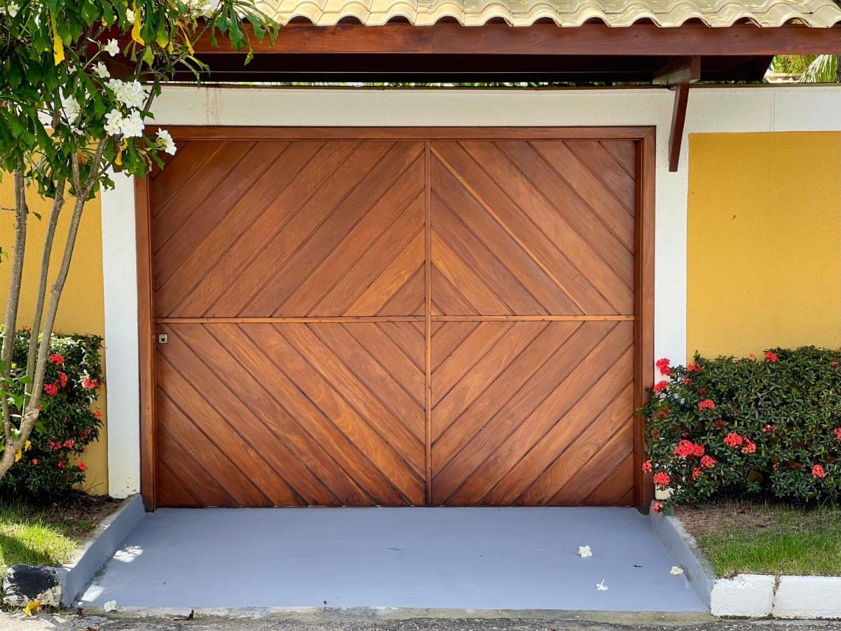 Bangalo De Madeira Em Condominio De Praia Camaçari Exterior foto