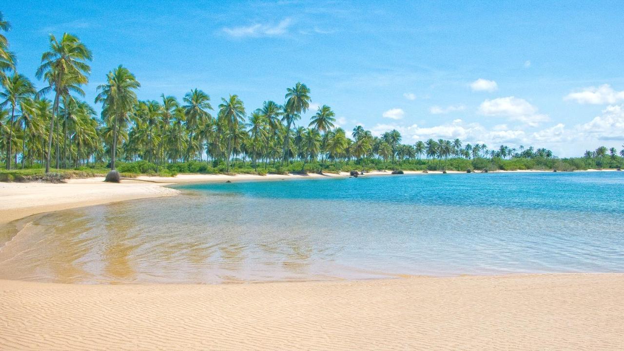 Bangalo De Madeira Em Condominio De Praia Camaçari Exterior foto